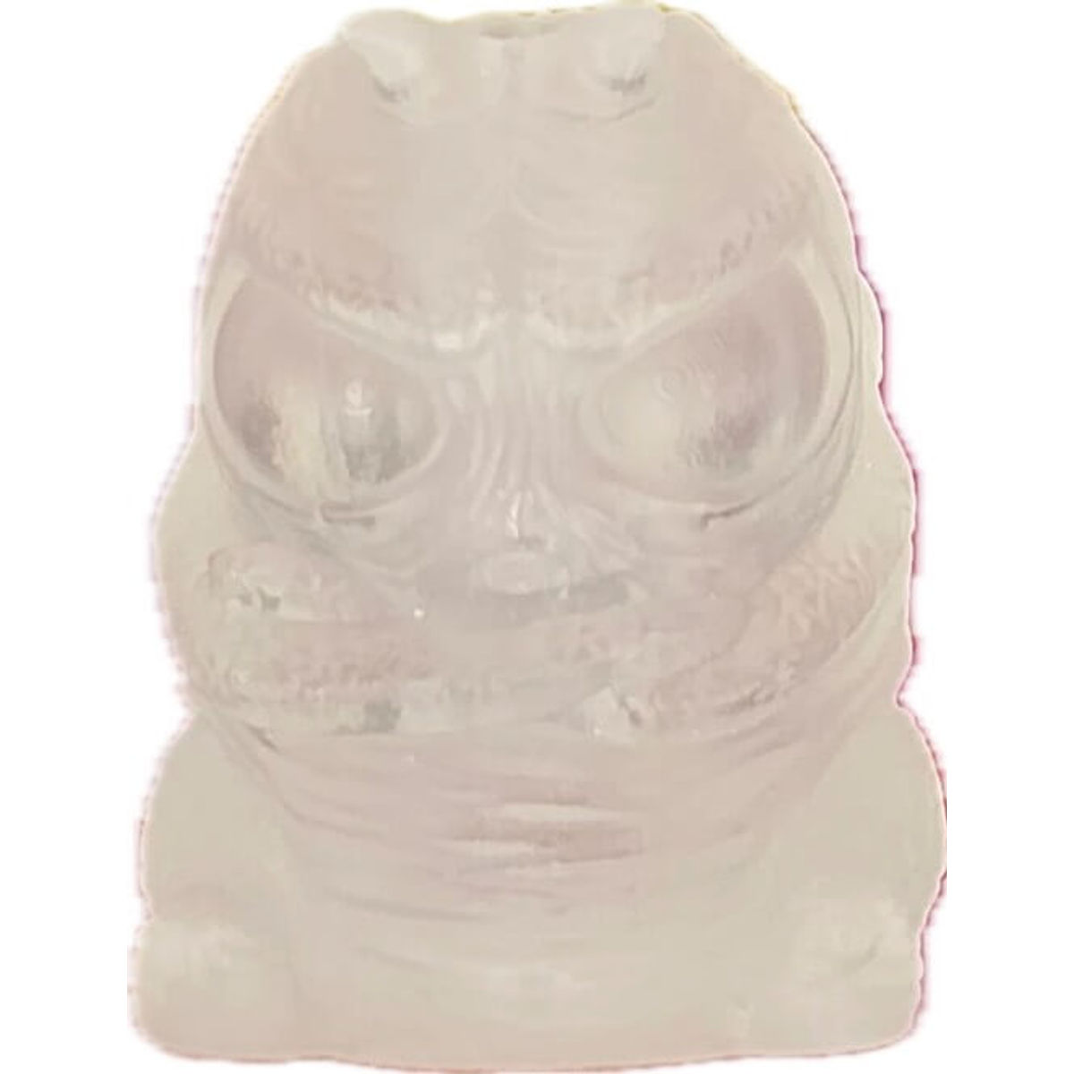 Clear/Neutral Violet Glow Bottom Gus Lanyard Bead