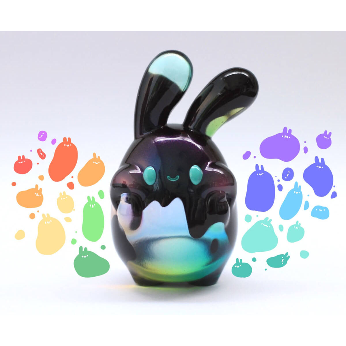 Ngaew Ngaew Dip Dye Black