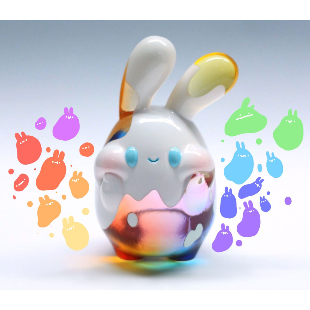 Ngaew Ngaew Dip Dye White