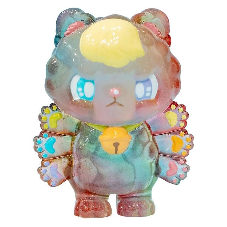Nien Cat Rainbow Clear by Poriin