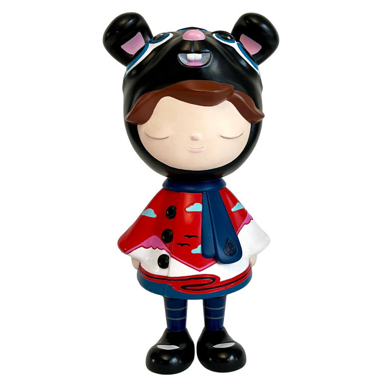 Night Benny the Dreamer (Black Rabbit) by Okedoki