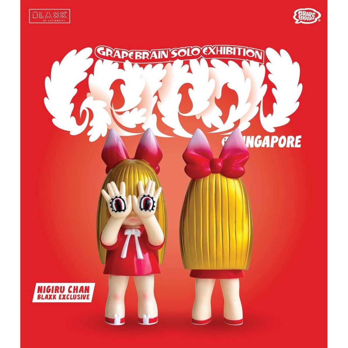 Nigiru-Chan x Blaxkspace Red Gold