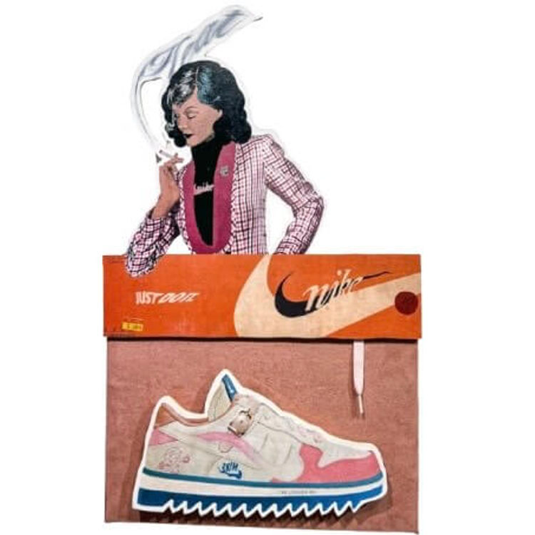 Nike Shoe Box, An ode to Swoosh by Peter Van Flores