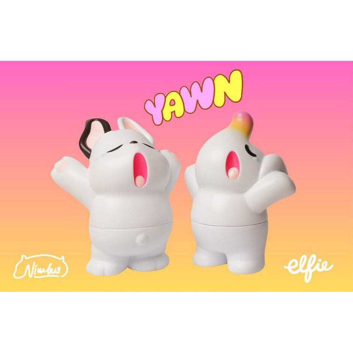 Nimbus & Elfie Yawn (Nimbus Version)