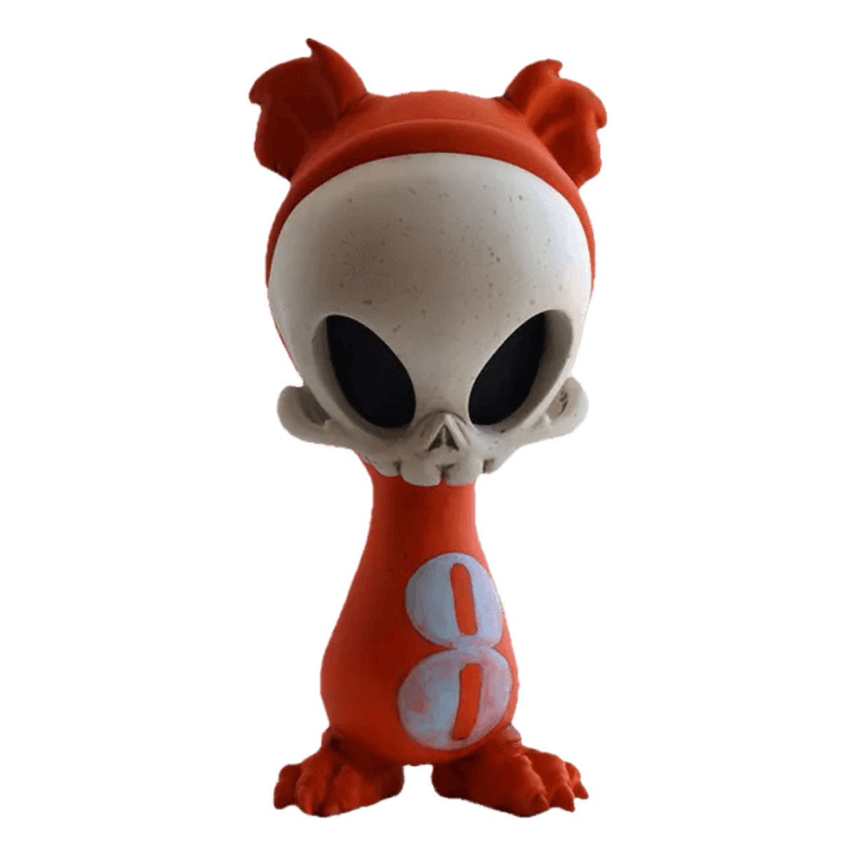 No. 8 Orange Kuma Skelve