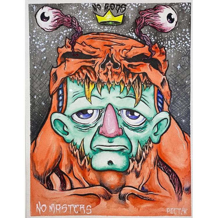 No Gods No Monsters by Monster Bloodbath (Peet Sketches)