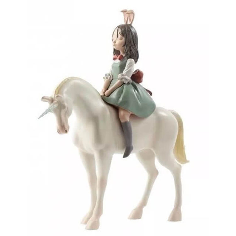 Nocturnal Unicorn (White & Blue) by Kemelife (Steven Jia)