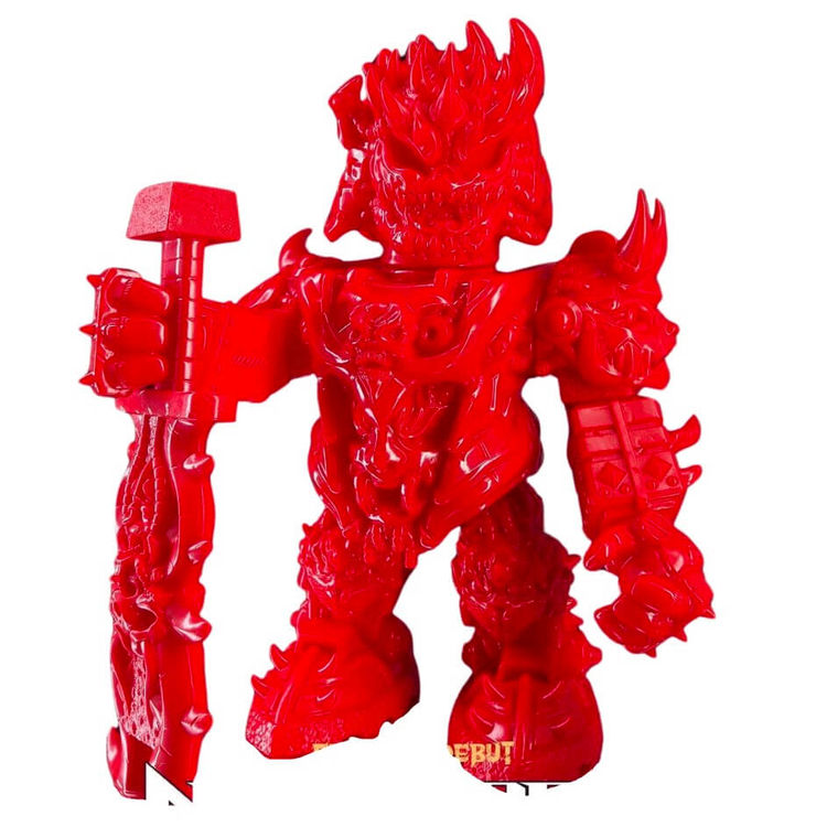 Norakarn (Blood Red Unpainted Version) by Mechnoiz Toys