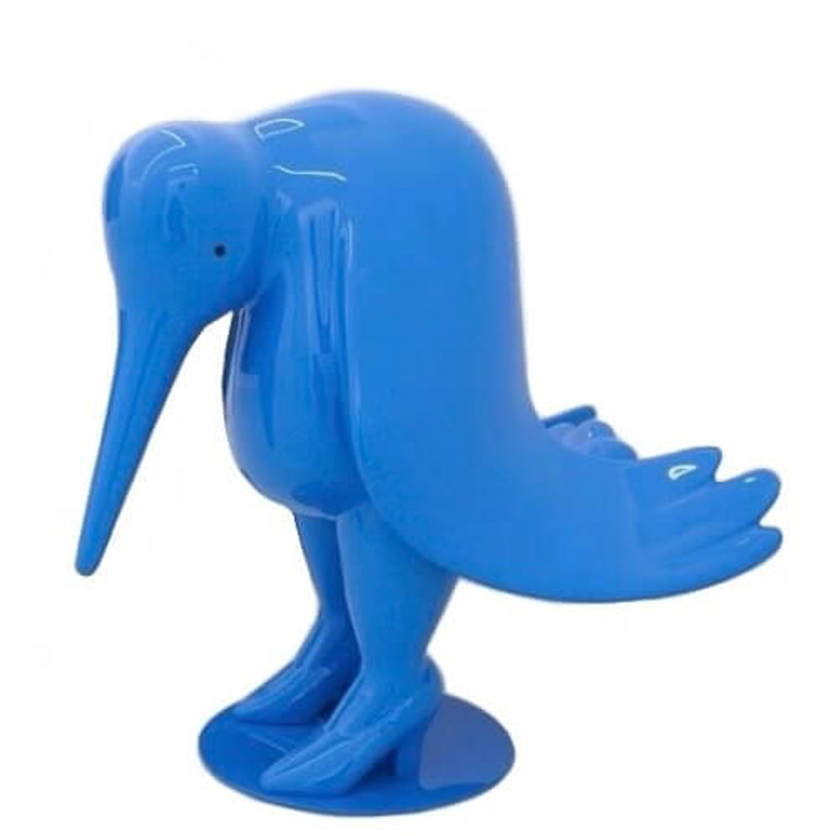 Not So Happy Bird Blue