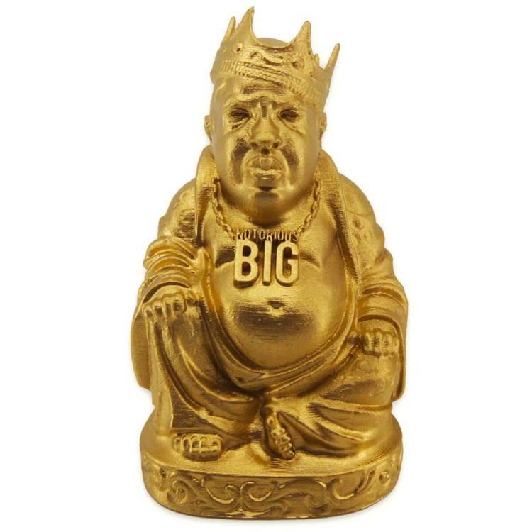 Notorious B.I.G. Buddha (Brilliant Gold) by Mucky Chris (Chris Milnes)