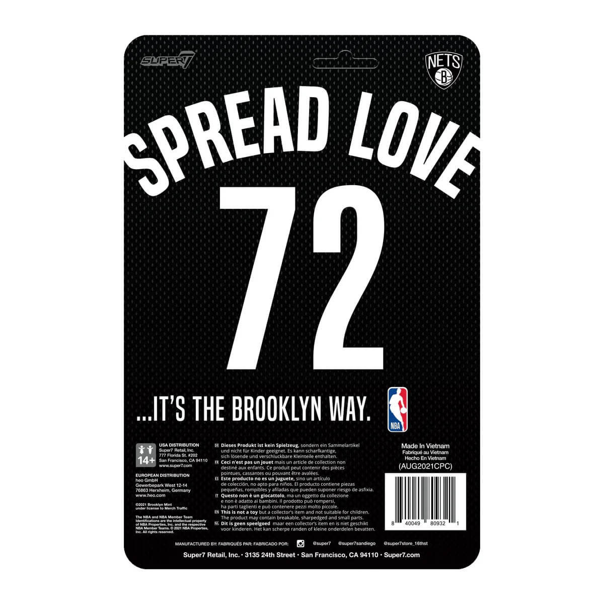 Notorious B.I.G. Wave 2 (Biggie Brooklyn Jersey)