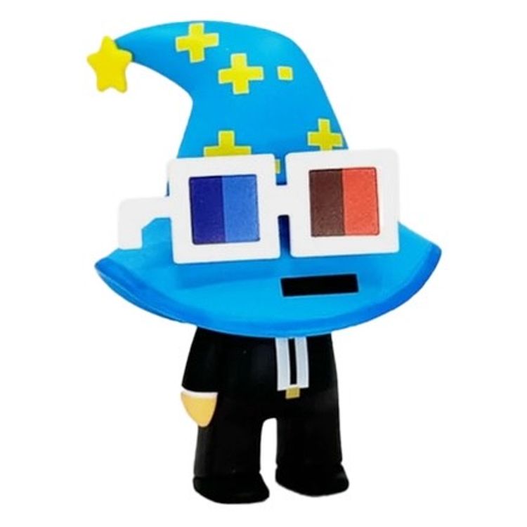 Nouns MC Magic Mike Blue (3D Glasses) by Klim Kozinevich