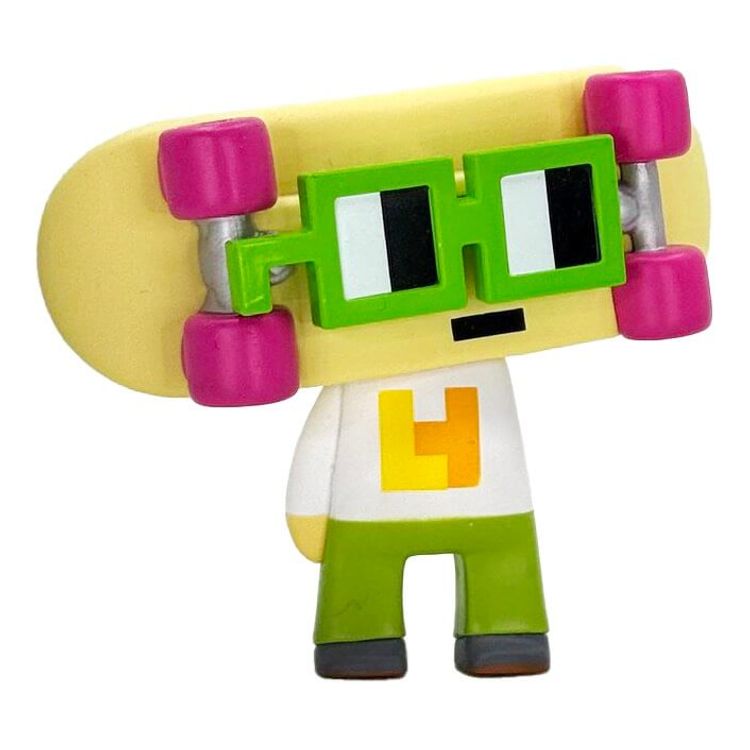 Nouns Skateboarder Yellow by Klim Kozinevich