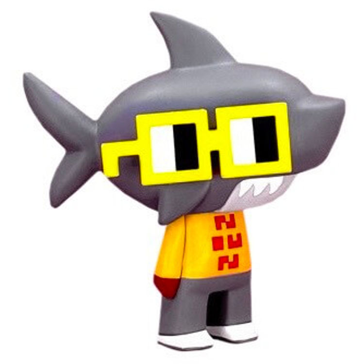 Nouns Swim Shady Gray Yellow by Klim Kozinevich