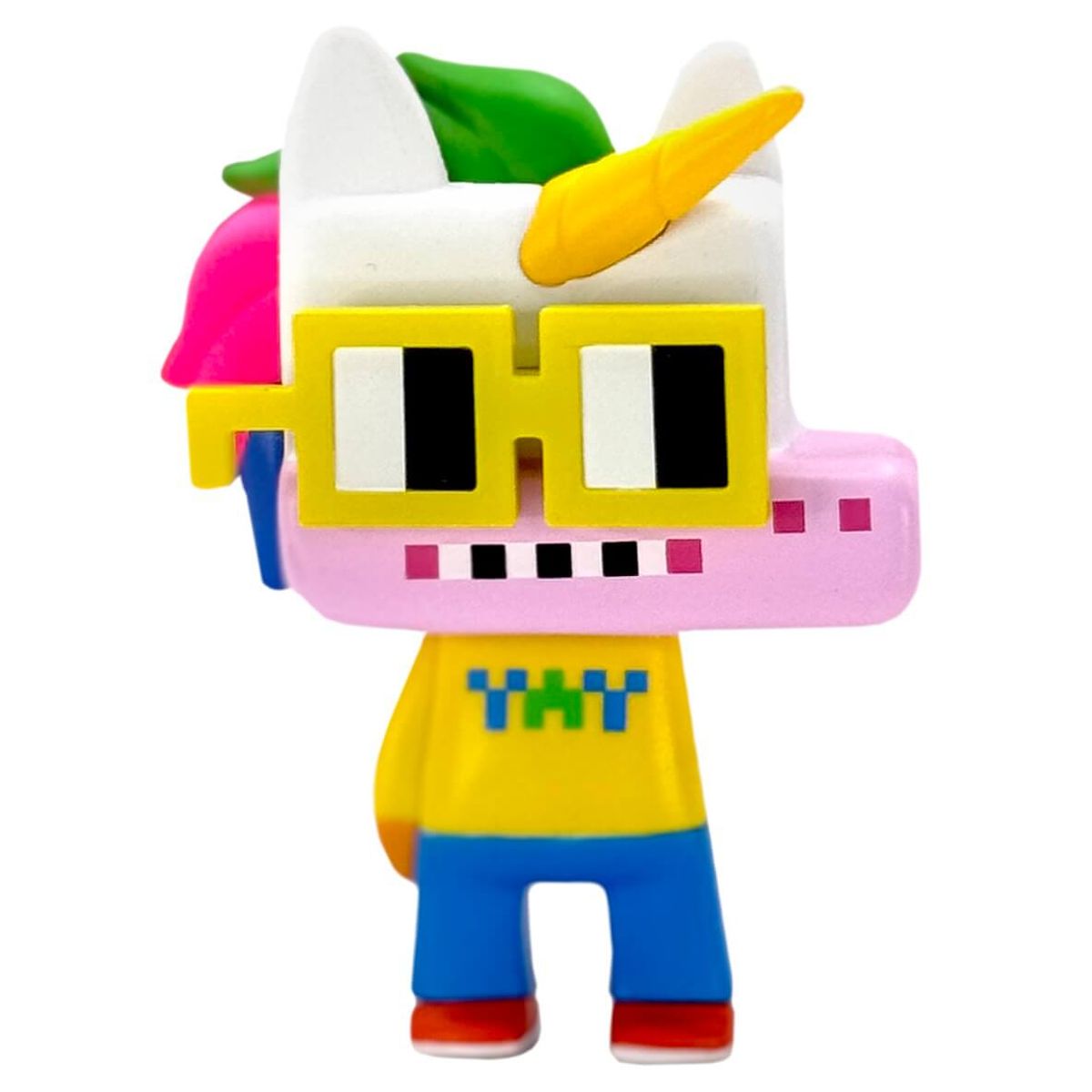 Nouns Unicorn White Yellow