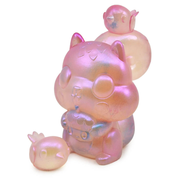 Nuts Pink Blue Pearl by Jeremiah Ketner