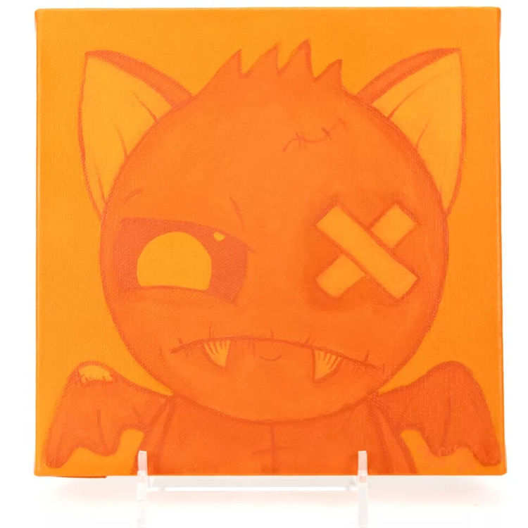 O – Angry Orange by Bit Strange (Kristie Silva)