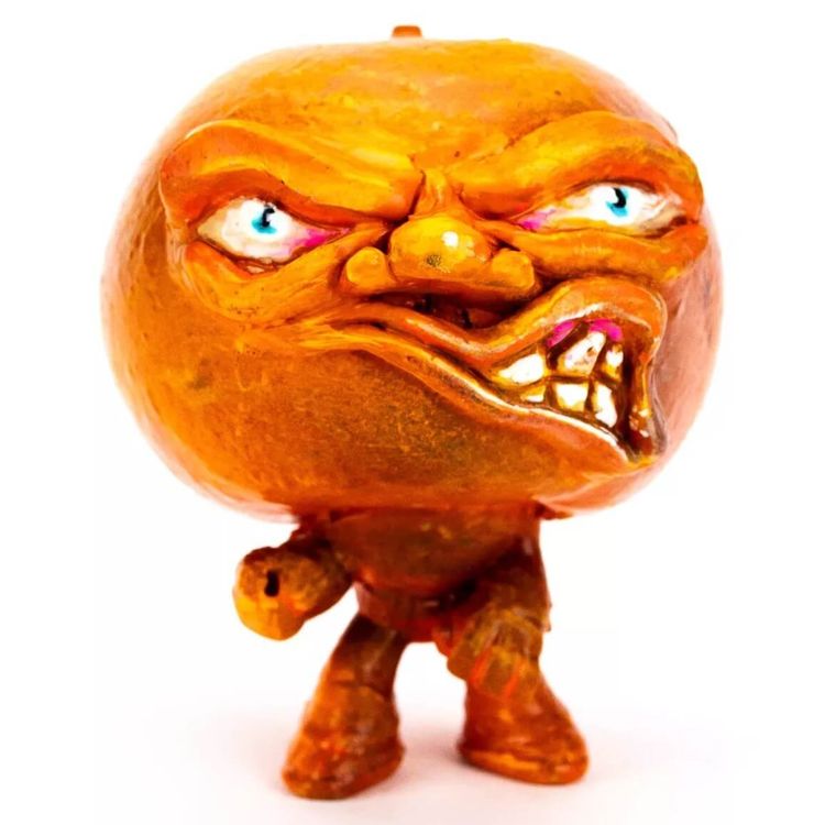 O – Mad Merle Orange by Skatchface