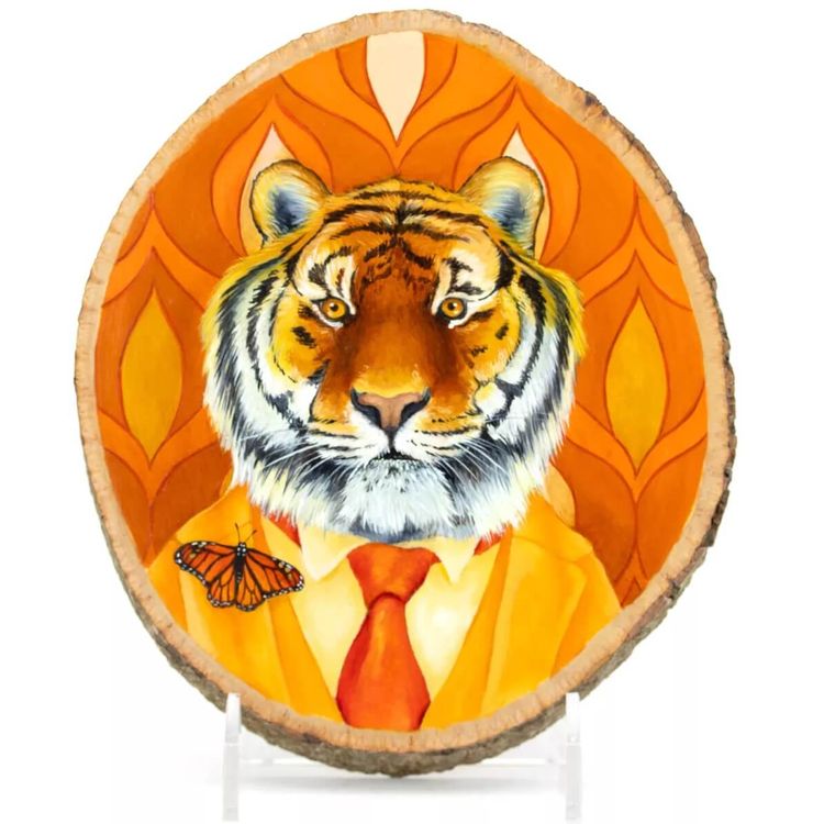 O – Mister Tiger by Diana Teeter