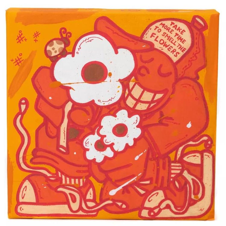 O – Smell The Flowers by Rob Mounier