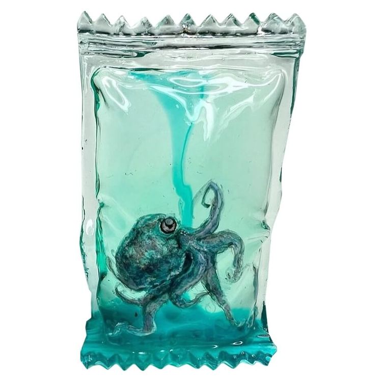 Octopus Saucepacket by Priscilla Marquez aka PriscillasArte 