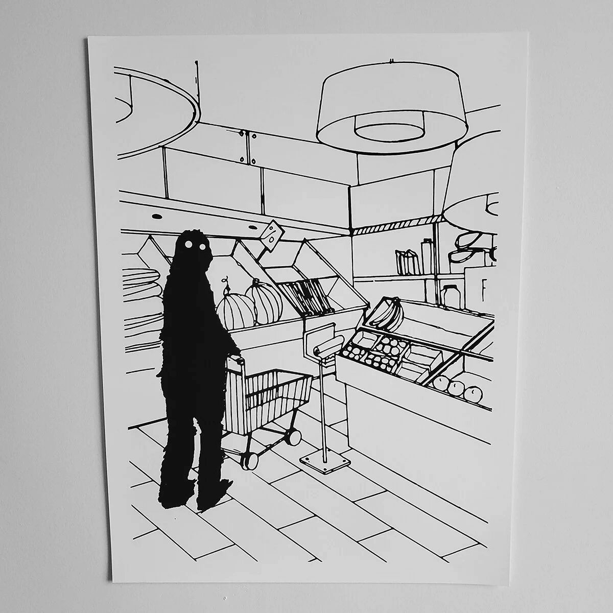 Oh? Do You Want The Last Bunch Of Bananas.... Print