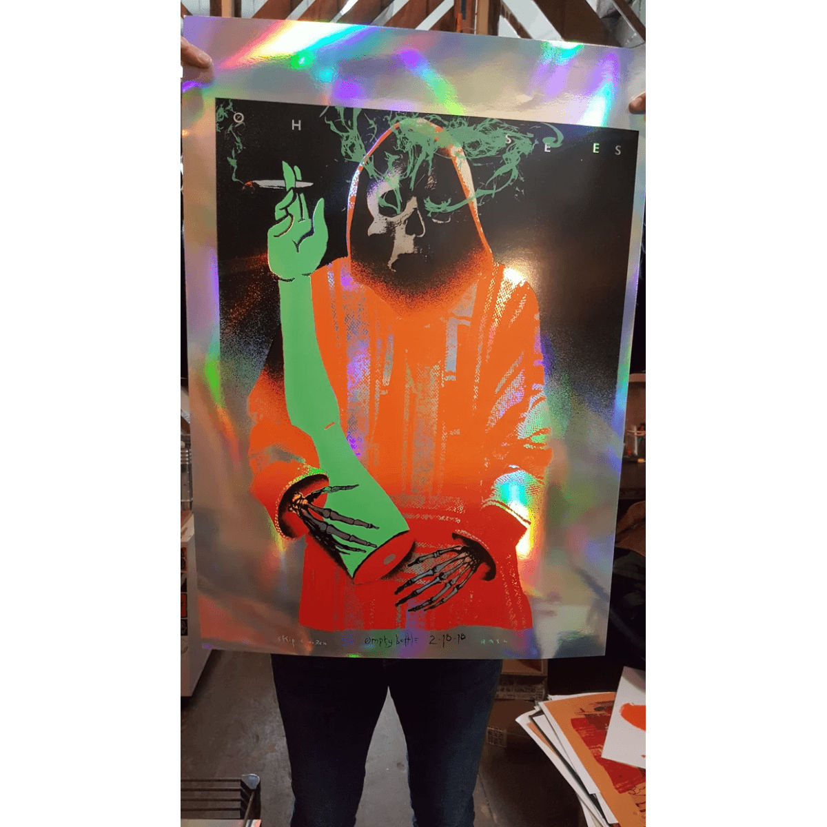 Oh Sees - 2018 | Foil Print