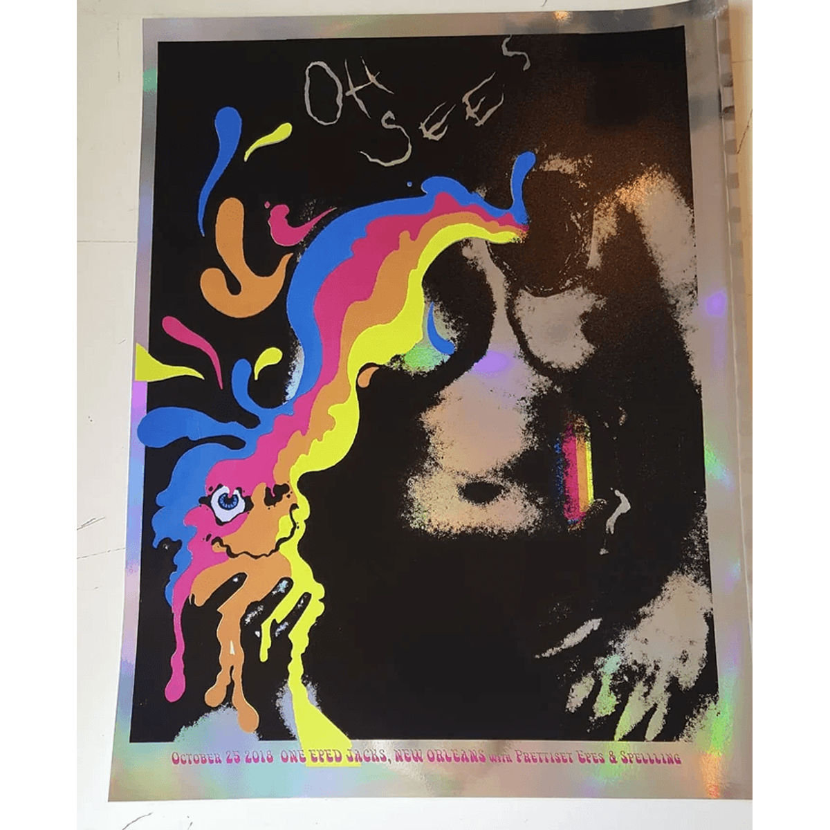 Oh Sees New Orleans 2018 | Foil Print