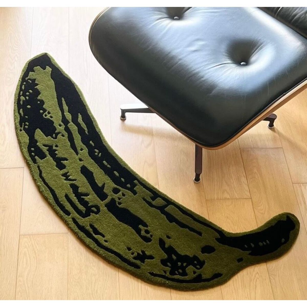 Olive Banana Rug