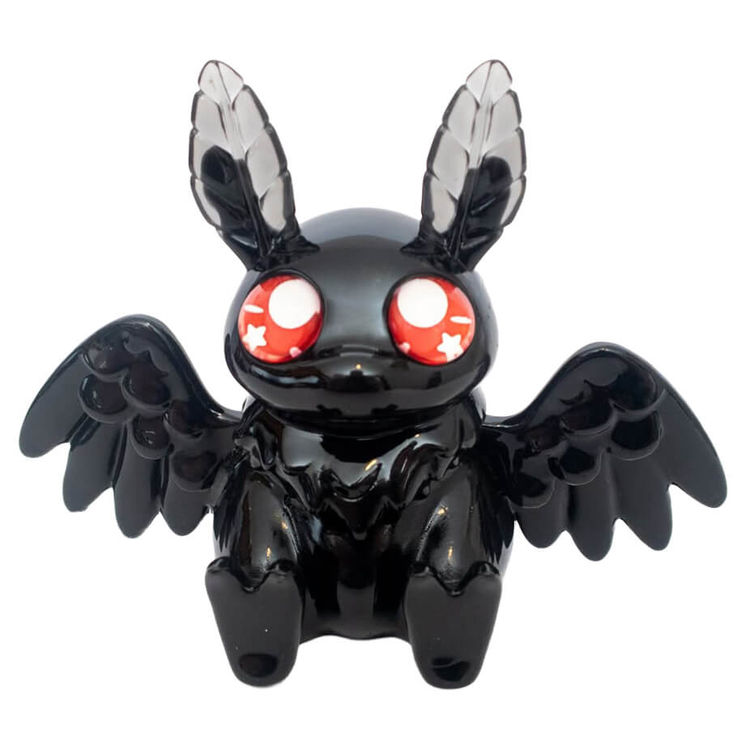 Omen - Mothman | Black With Translucent Antenna by Death Taffy