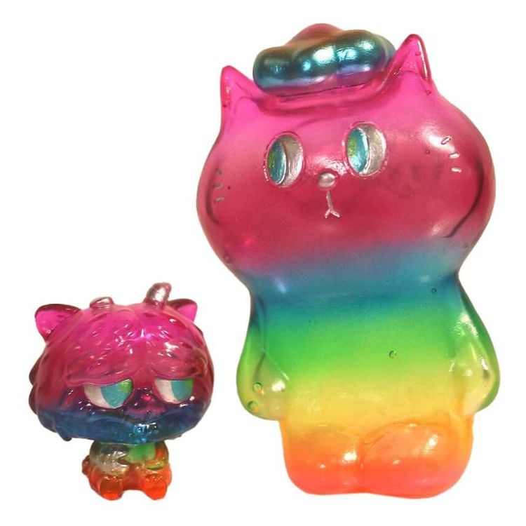 Omeow & Kiyo Rainbow Party by BigClawx