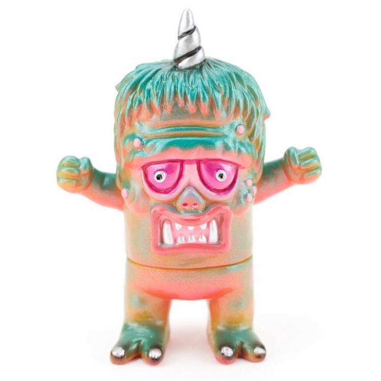 One-Off Uglier Unicorn (Green and Pink) by Rampage Toys (Jon Malmstedt)