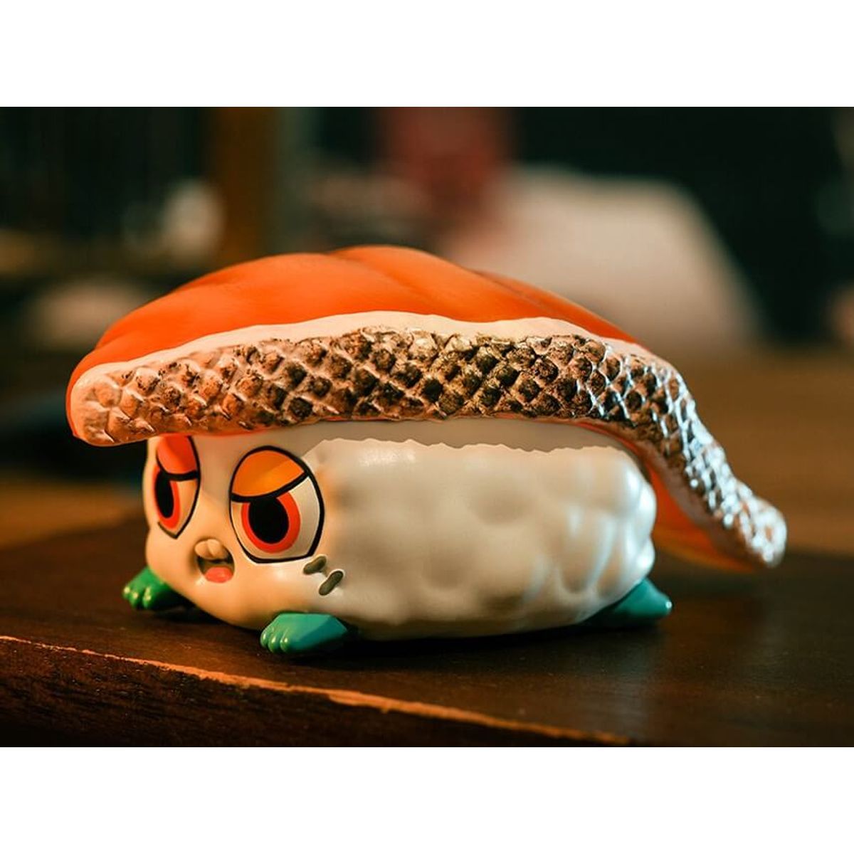 One Bite SU Zombie Broiled Salmon Sushi (Super Hidden)