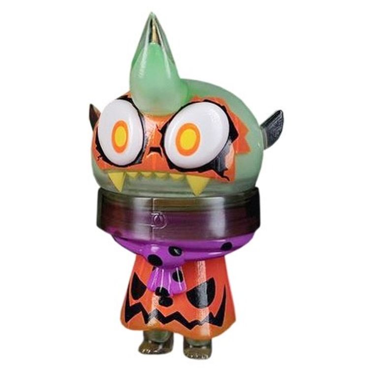 One Horn Soul Jailer Pumpkin Ghost GID by Grape Chan