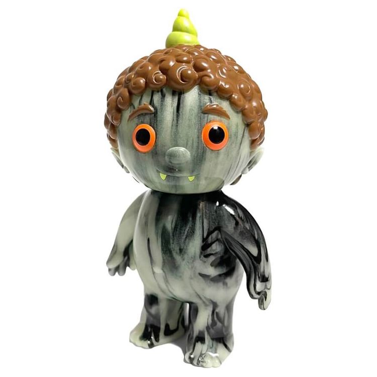 Oni Kid Marbled Glow & Black by Cometdebris (Koji Harmon)