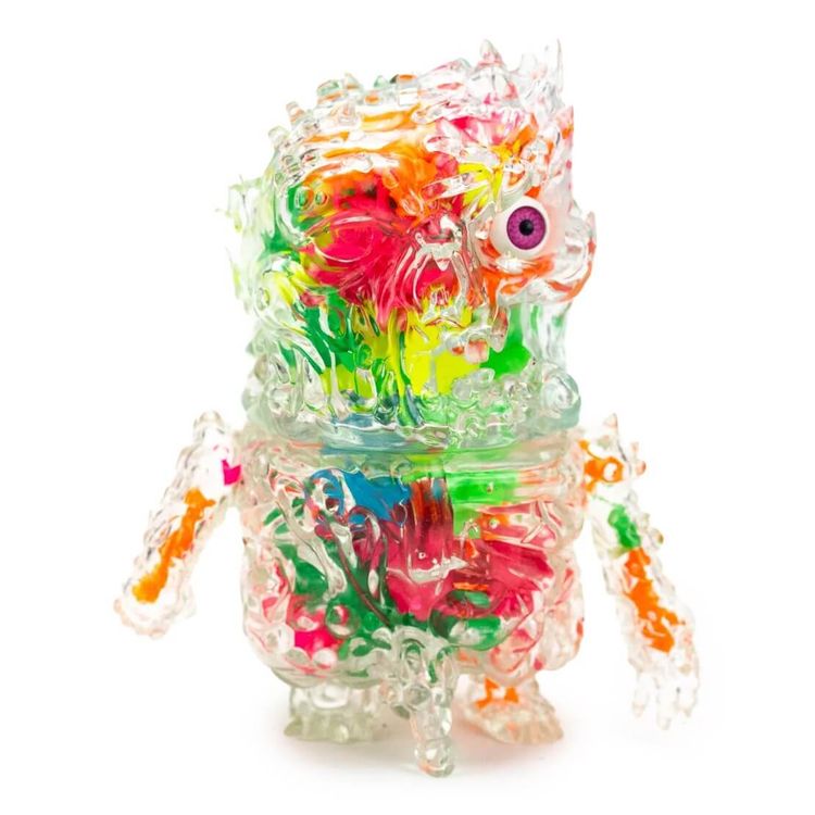 Gift Wrapped Oni Zombie Clear 2 by Frank Mysterio