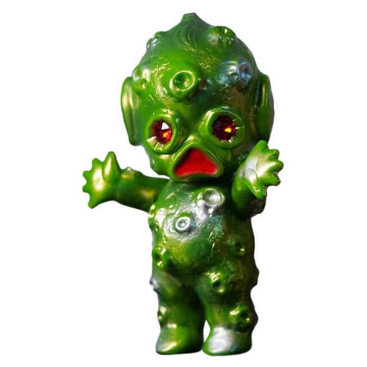 Oopue in the Sky With Diamonds Green by Trash Talk Toys
