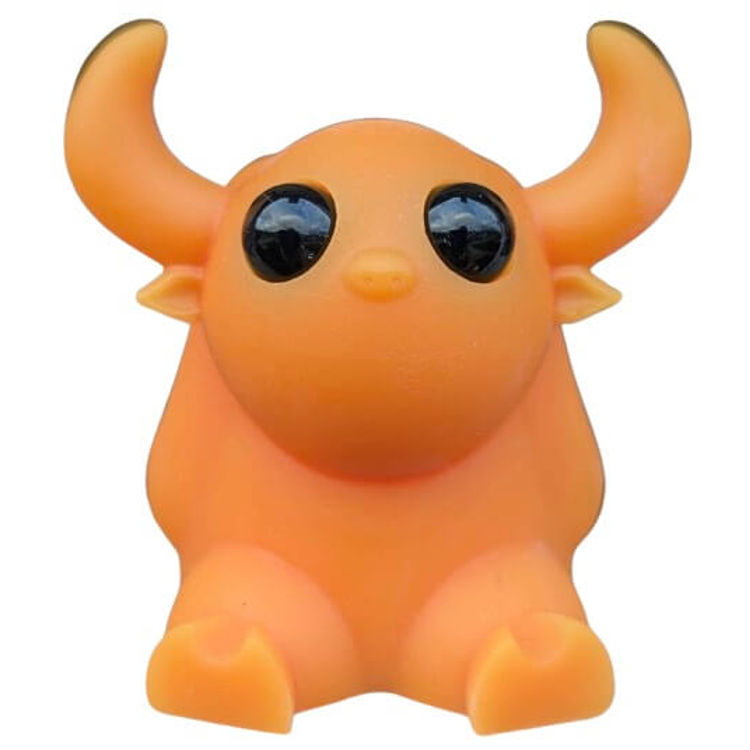 Orange Clove the Bull by Leftover Toys (Johnny Dean)