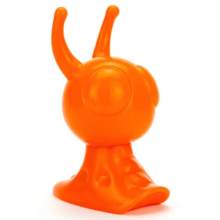 Orange Glow Blank “The Gathering” Exclusive Soft Vinyl Snalien by TNT Plastic