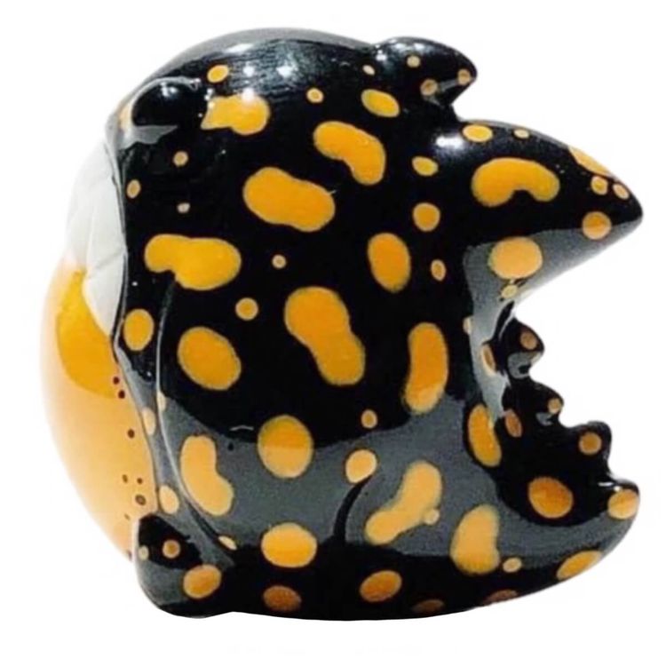 Orange Poison Salamander Samego Micro by Nebby Art (Ben Teo)