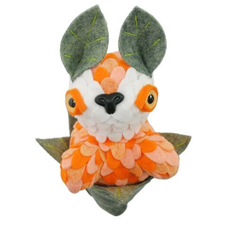 Orange Sherbert Leaf Pepper by Horrible Adorables