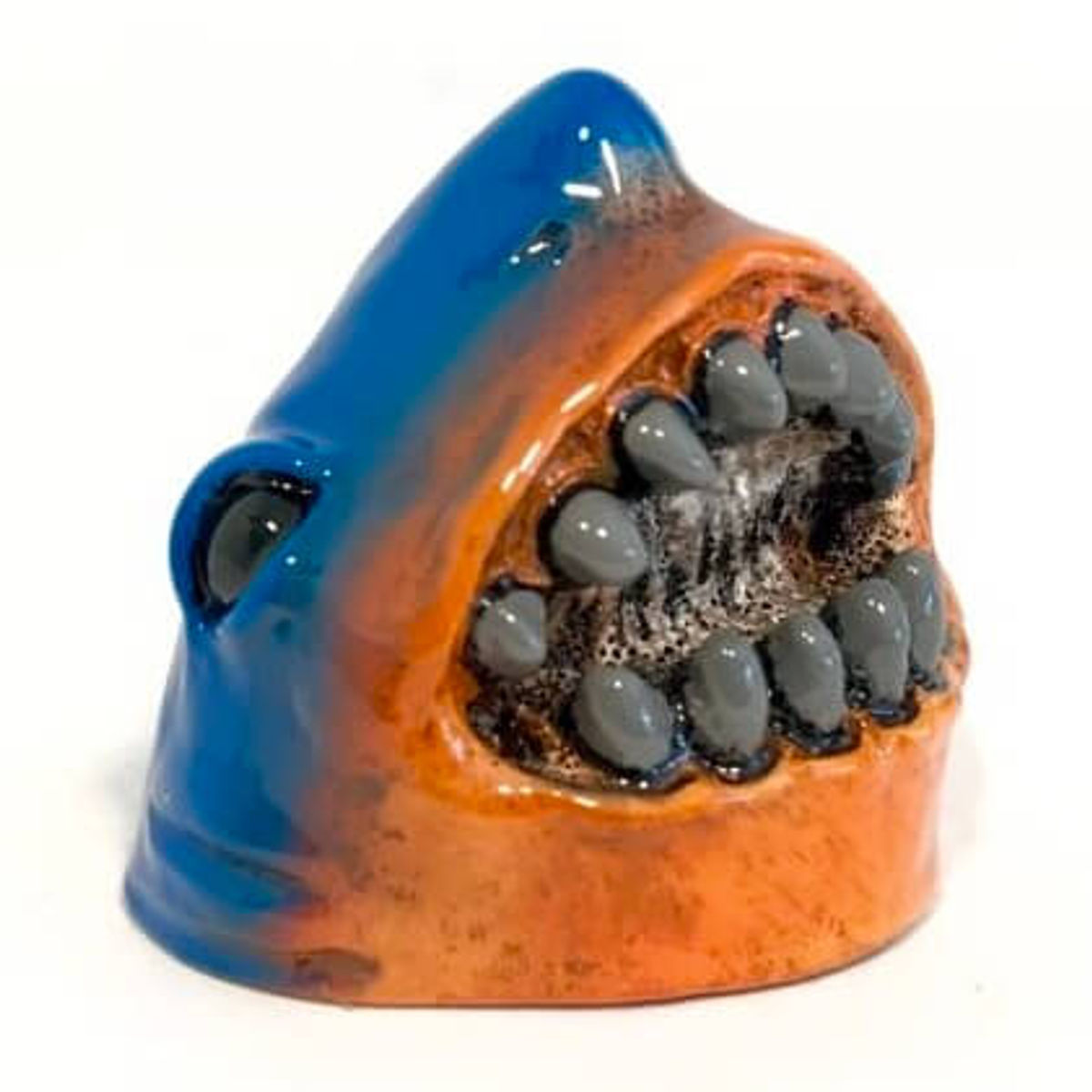 Orange and Blue Shark