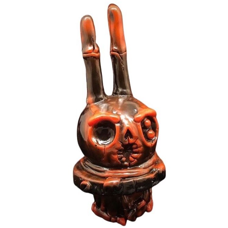 Black/Orange marble by Ballightning Toys Field
