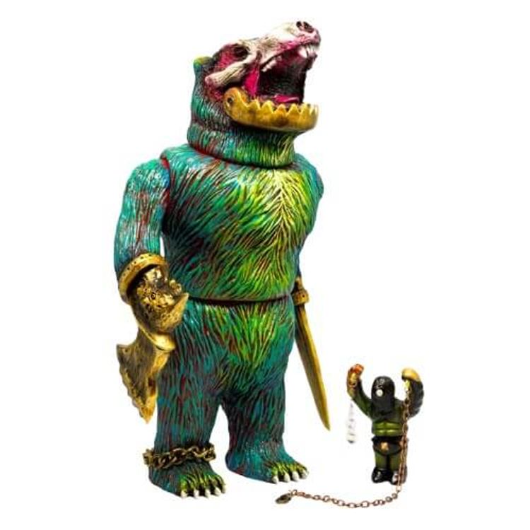 Orc Beastmaster with His Charge by Rampage Toys (Jon Malmstedt)