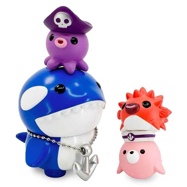 Orca & Friends Derk Blue by Kaze Studio