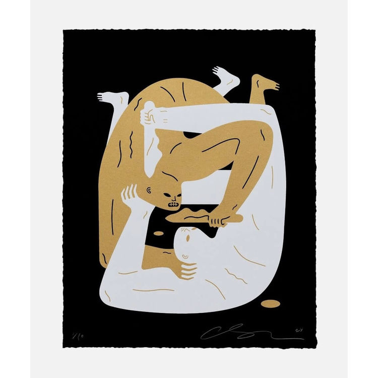 Orientation of The Night (Black) by Cleon Peterson