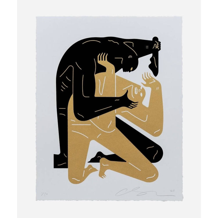 Orientation of The Night (White) by Cleon Peterson