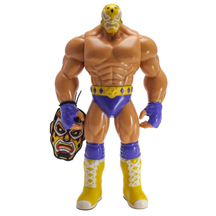 Original Colorway King Jaguar Luchador by Wes Allard