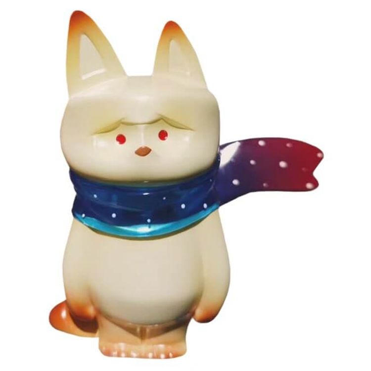 P-PET Family White Fox Wherever You Go by PF Toys (Fei PI)