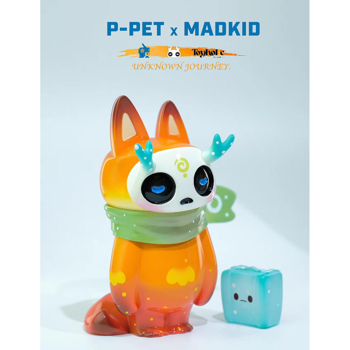 P-Pet Fox Madkid Unknown Journey Orange